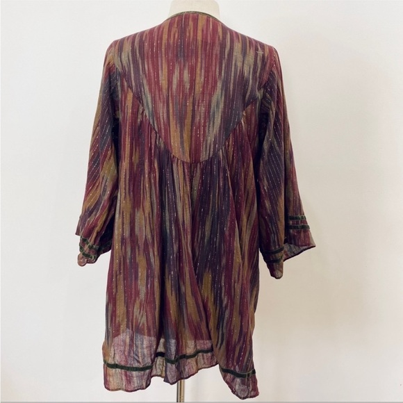 NEW Calypso St. Barth beautiful bohemian shiny tunic - Picture 5 of 13